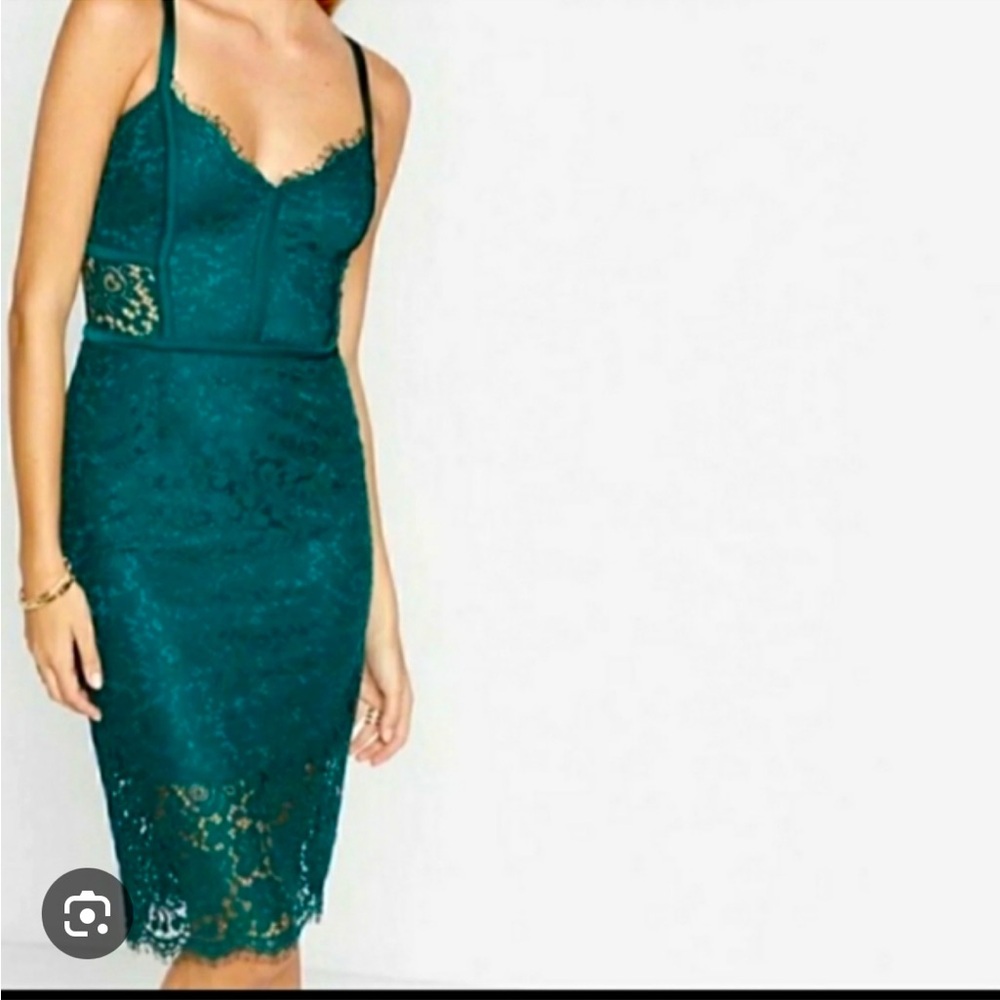 NWT Express Piped Lace Sheath Dress